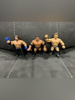 WWE retro lot of 3! Mattel! The rock, Chris Jericho & AJ Styles!